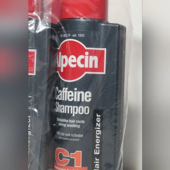 Alpecin C1 Caffeine Shampoo, 8.45 fl oz, Cleanses the Scalp Promote Natural Hair